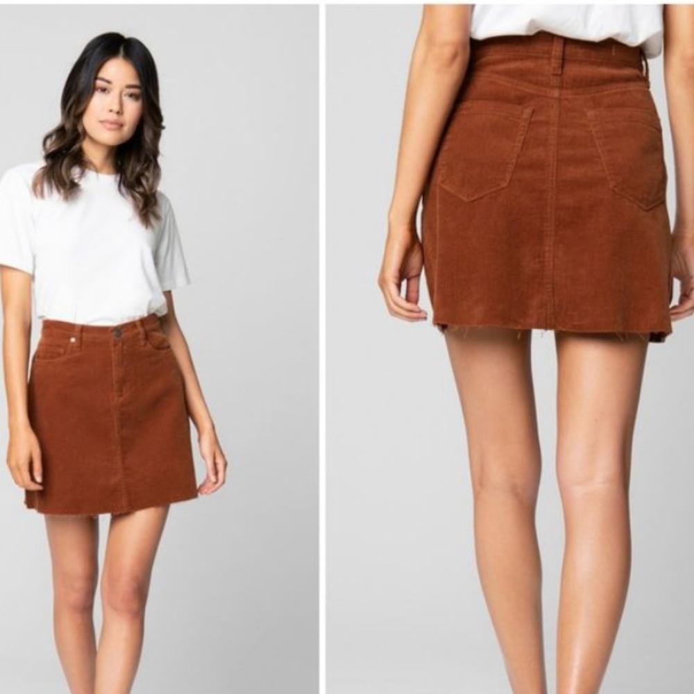 NWT Blank NYC Atlas Corduroy Skirt
